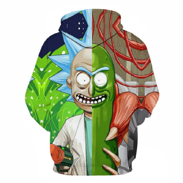 Rick And Morty Pullover Hoodie Csos858