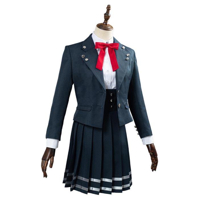 Danganronpa V3 Shirogane Tsumugi School Uniform Skirts Outfit Halloween Carnival Costume Cosplay Costume