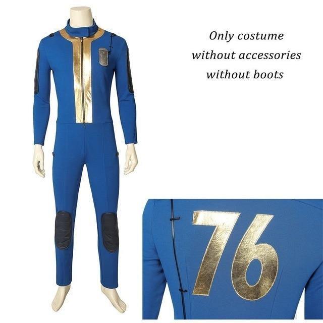 Fallout 4 Cosplay Game Nate Costume Halloween Costumes Sole Survivor Jumpsuit