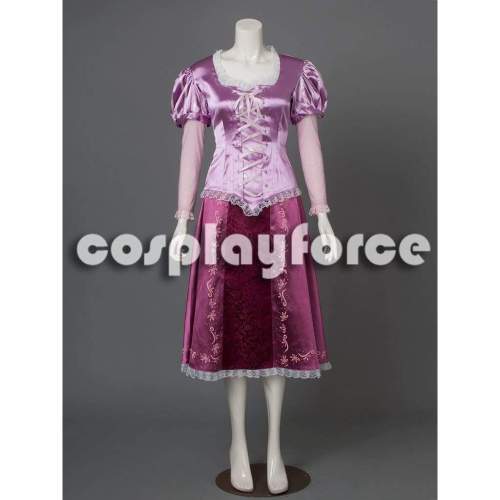 New Tangled Princess Rapunzel Cosplay Costume mp002931