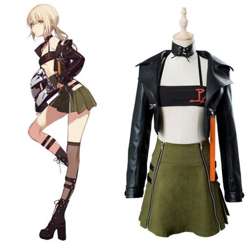 Fate/Grand Order Arturia And Altria Cosplay Costume Moon Goddess Event Outfit