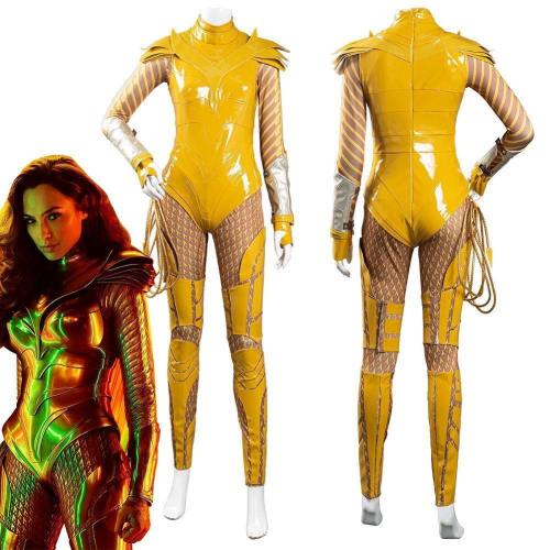 Wonder Woman  Gold Jumpsuit Battle Suit Ww84 Halloween Carnival Costume Cosplay Costume