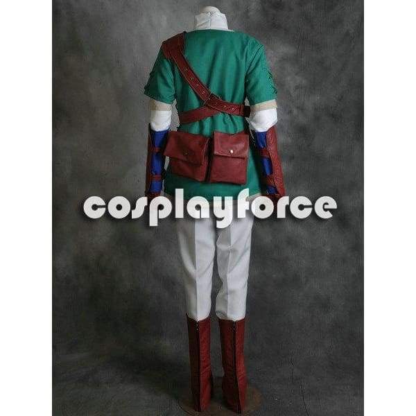 The Legend Of Zelda Link Green Cosplay Costume