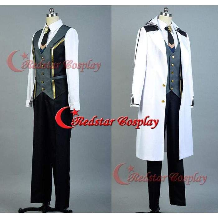 Otomate Norn9 Norn Natsuhiko Azuma Cosplay Costume Suit Uniform Outfit Coat Vest