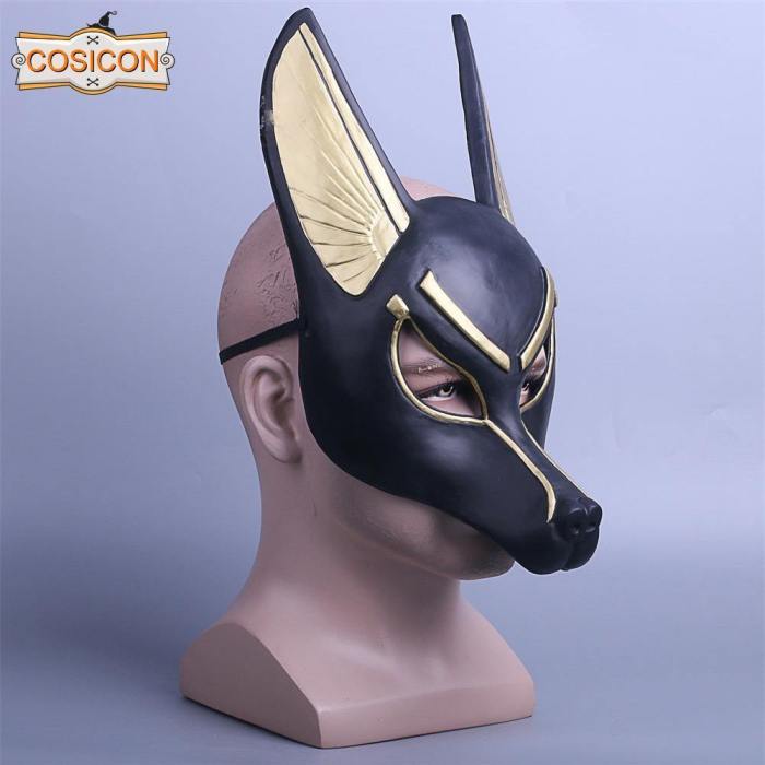 Egyptian Anubis  God Of The Underworld Cosplay Mask