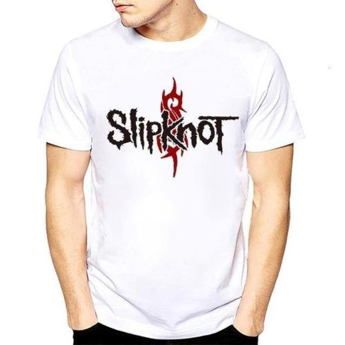 Slipknot Pingu T Shirts Men Short Sleeve Hip Hop Rock T-Shirt Punk T-Shirt Slipknot Pentagrama Womens Summer Tops And Blouses