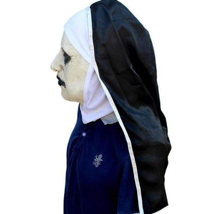 The Conjuring 2 The Nun Cosplay Mask Halloween Horror Mask