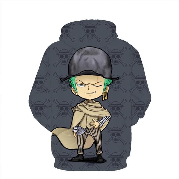 One Piece Hoodie - Zoro Pullover Hoodie Csso004