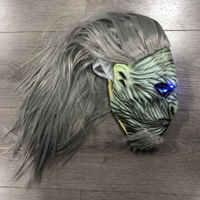 Game Of Thrones Horror White Walkers The Night King Zombie Helmet Props