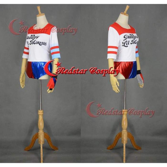 Suicide Squad Harley Quinn Cosplay Costume Cosplay Custom Suicide Squad Cosplay Made