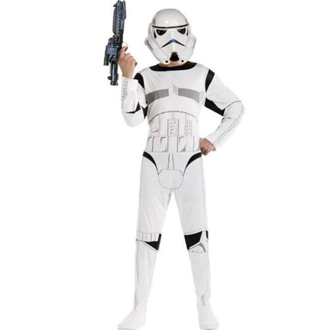 Star Wars Kids Costume Stormtrooper Child Outfit Costume+Mask