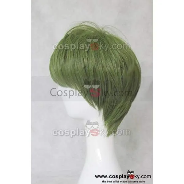 Kuroko'S Basketball Midorima Shintaro Cosplay Wig Olive Green