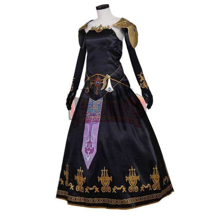 Legend of Zelda Twilight Princess Fancy Dress Cosplay adult costume Custom Made halloween women costume