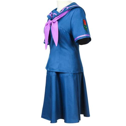 Jojo‘S Bizarre Adventure Yamagishi Yukako Uniform Skirt Outfits Halloween Carnival Suit Cosplay Costume