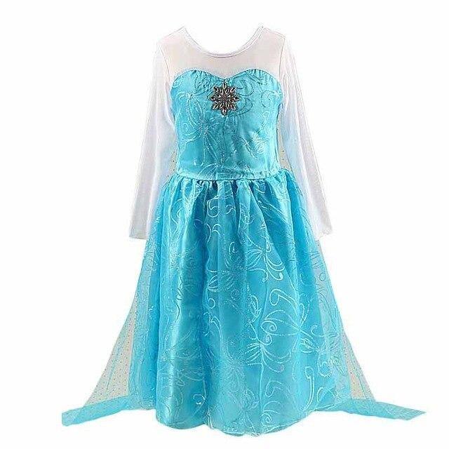 Girls Dress Cartoon Princess Baby Girl Children Wedding Party Kids Dresses Kid S Cloth Vestido Infantil Princess Clothing