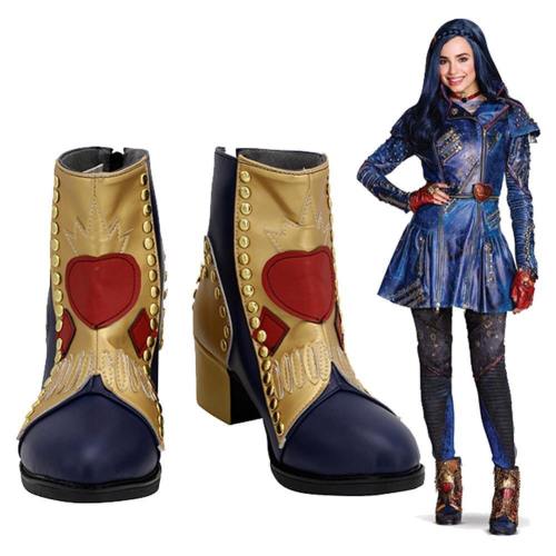 Descendants 3 Evie Boots Halloween Costumes Accessory Cosplay Shoes