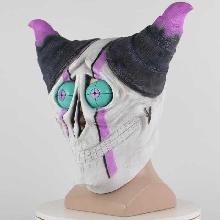 Cosplay Ys Ix Monstrum Nox Monster Mask Larva Battles Masquerade Halloween Face Masks Helmet Prop