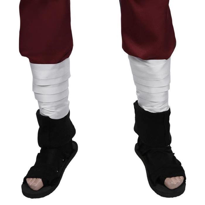 Naruto-Sabaku No Gaara Jumpsuit Outfits Halloween Carnival Suit Cosplay Costume