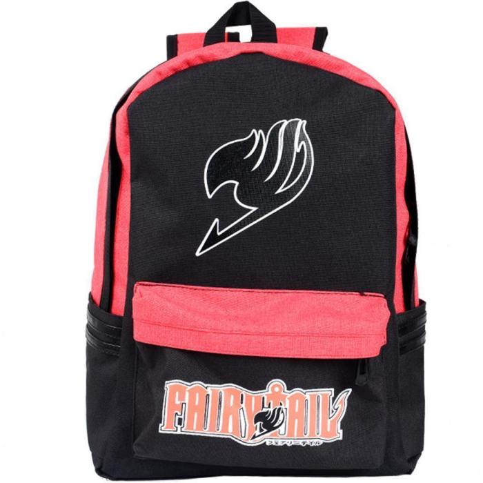 Anime Comics Fairy Tail Canvas Backpack Csso137