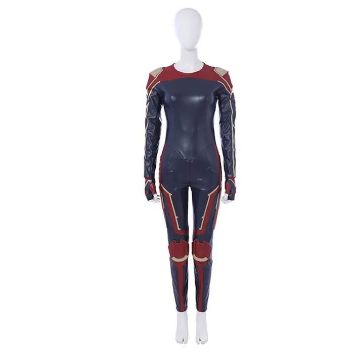 Captain Marvel Carol Danvers Superhero Female Cosplay Suits
