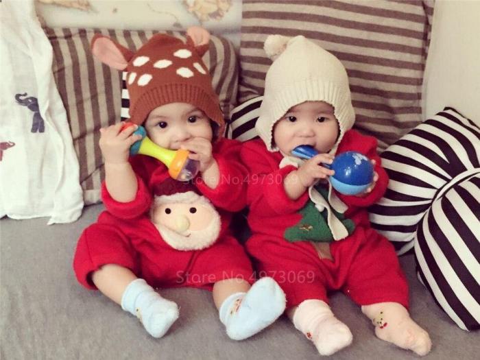 Family Matching Clothes Christmas Santa Claus Sweatshirt Cotton Outfit