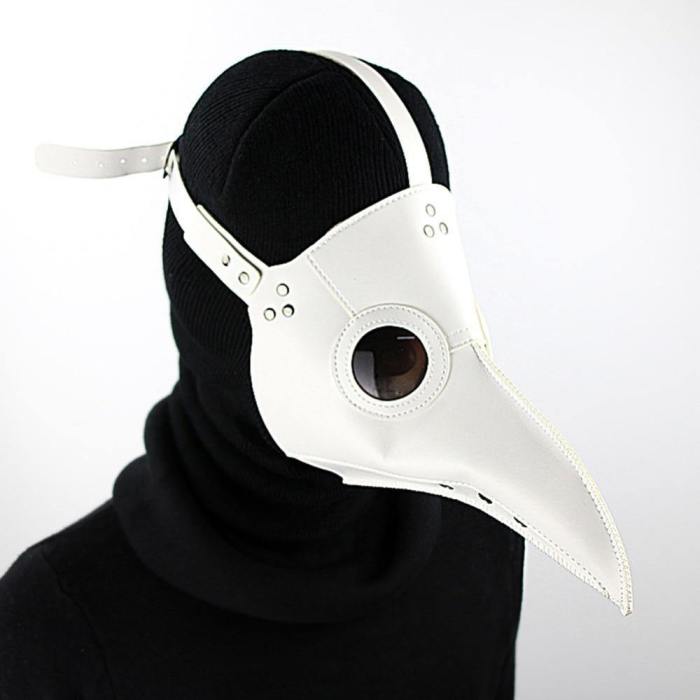 Pu Steampunk Bird Plague Doctor Long Nose Beak Mask Retro Costume Props