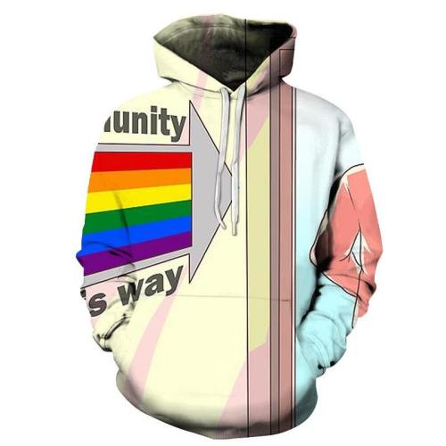 Arrow To Pride 3D Hoodie