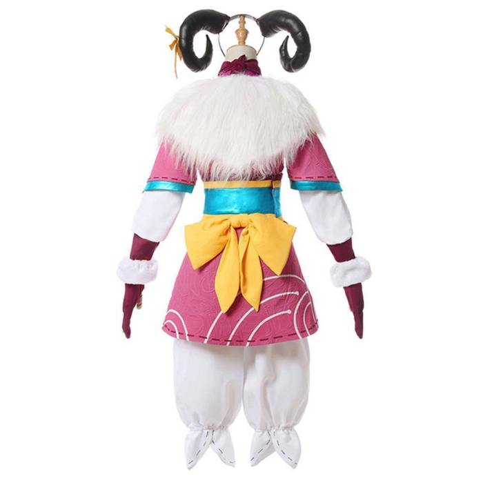 League Of Legends Lol Spirit Blossom Kindred Eternal Hunters Halloween Carnival Suit Cosplay Costume
