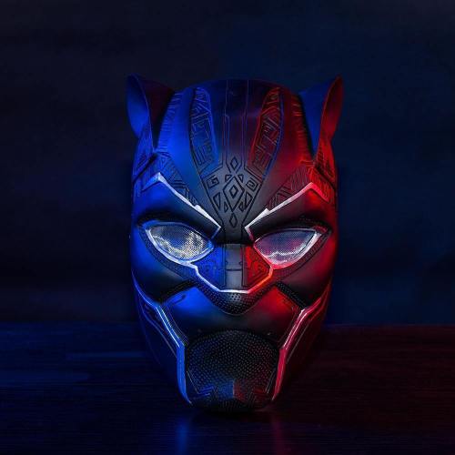 Marvel Movie Black Panther Cosplay Helmet Halloween Mask For Kids