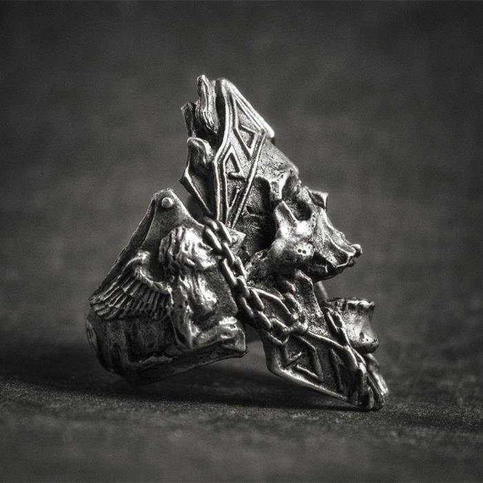 Exclusive God Of War Ares Skull Ring