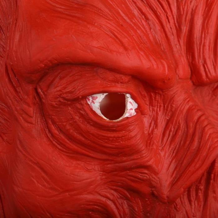 Star Wars Horror Full Head Masquerade Red Skull Hood Latex Mask Halloween Cosplay Zombie Mask New