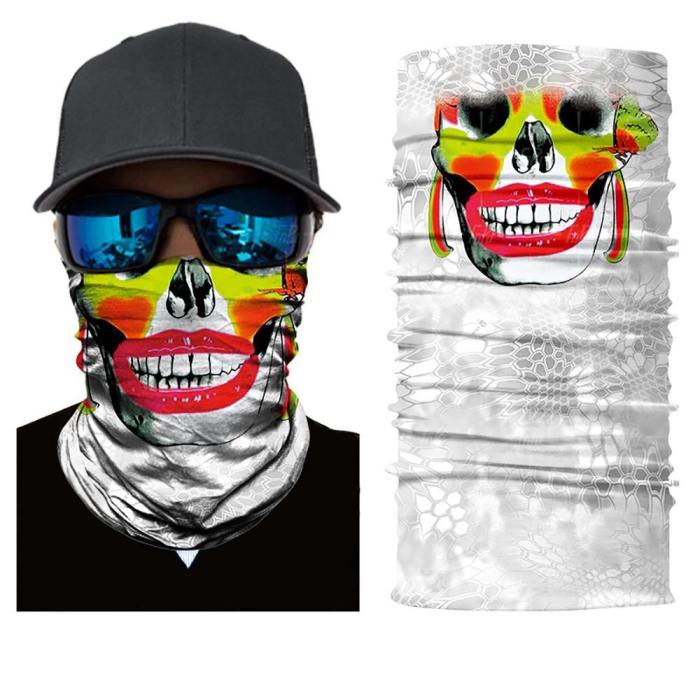 Various 3D Skull Skeleton Neck Warmer Face Mask