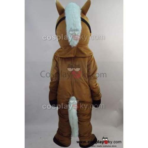 Horse Mascot Costume Fancy Dress Outfit Clothing
