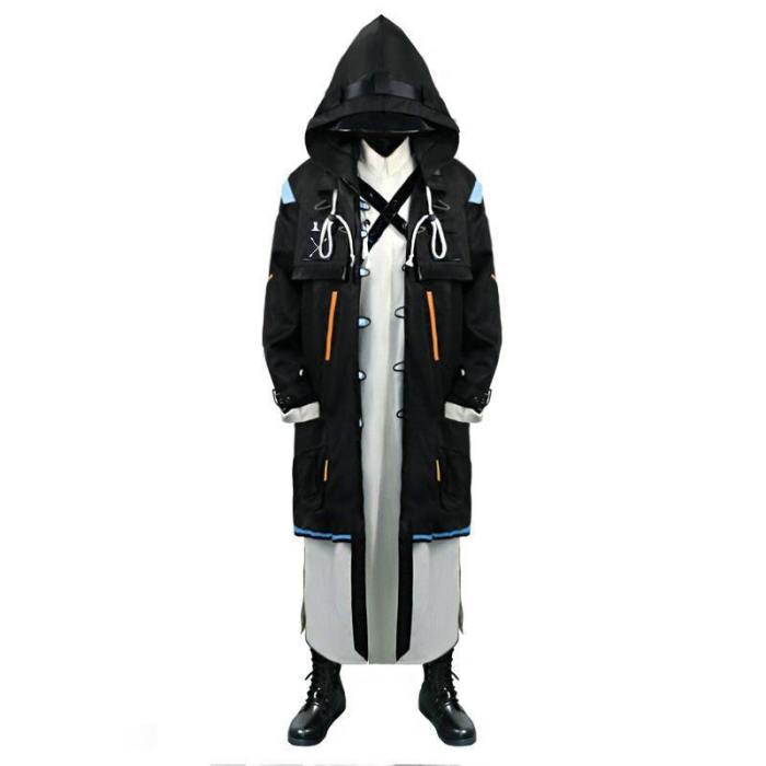 Arknights Doctor Long Coat Costume Game Cosplay
