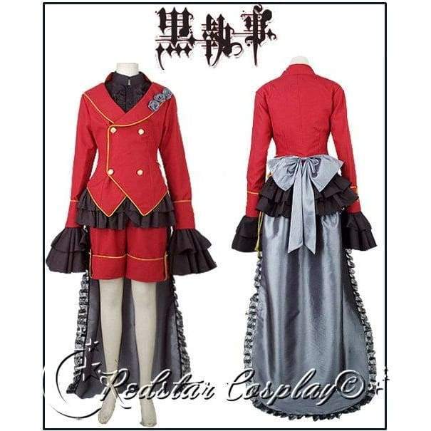 Black Butler 2 Kuroshitsuji Ciel Phantomhive Cosplay Costume - Custom made in Any size