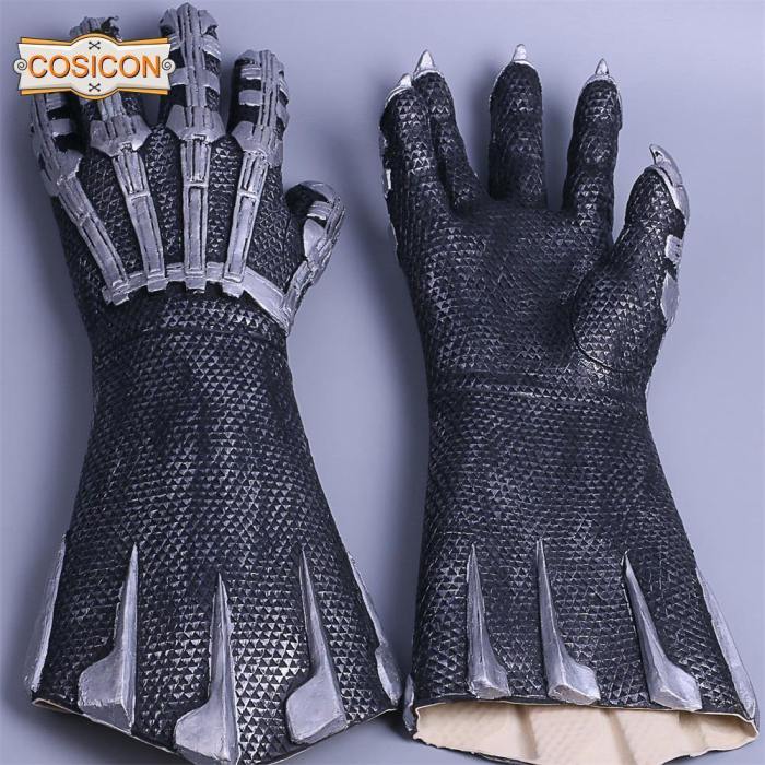 Movie Black Panther Claws Gloves Cosplay Prop