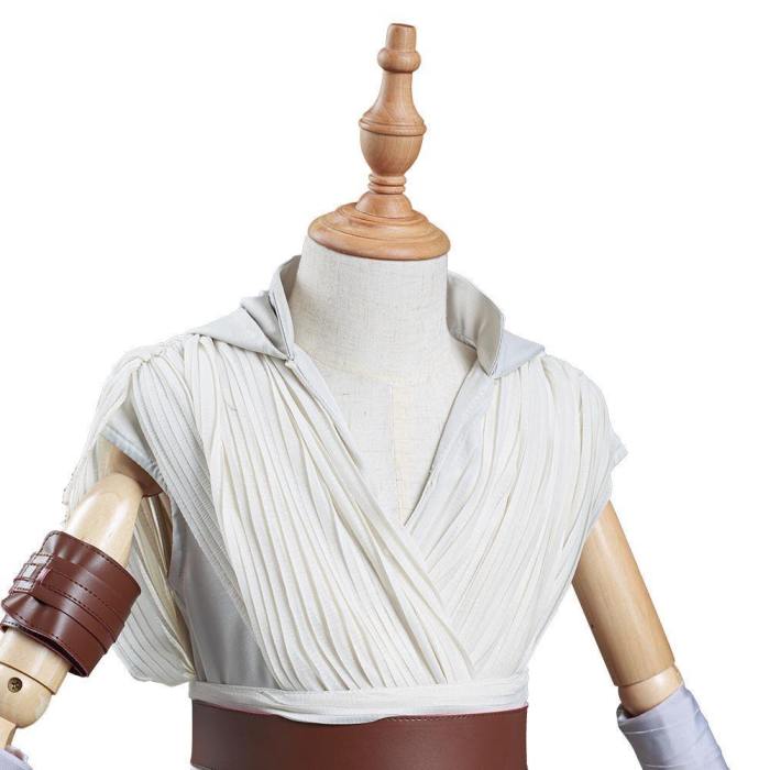 Star Wars: The Rise Of Skywalker Rey Kids Children Outfits Halloween Carnival Suit Cosplay Costume