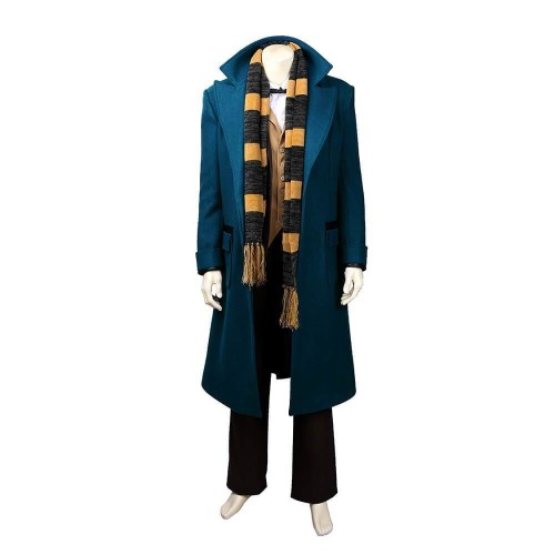 Fantastic Beasts And Where To Find Them Newt Scamander Cosplay Costume Halloween Cosplay Suit