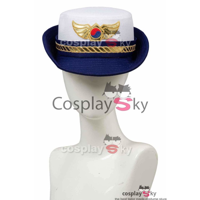 Overwatch D.Va Dva Hana Song Police Officer Uniform Cosplay Costume