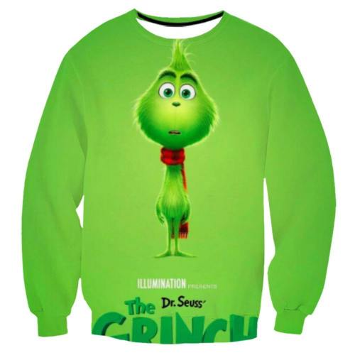 Grinch Sweatshirt - The Grinch Pullover Sweater