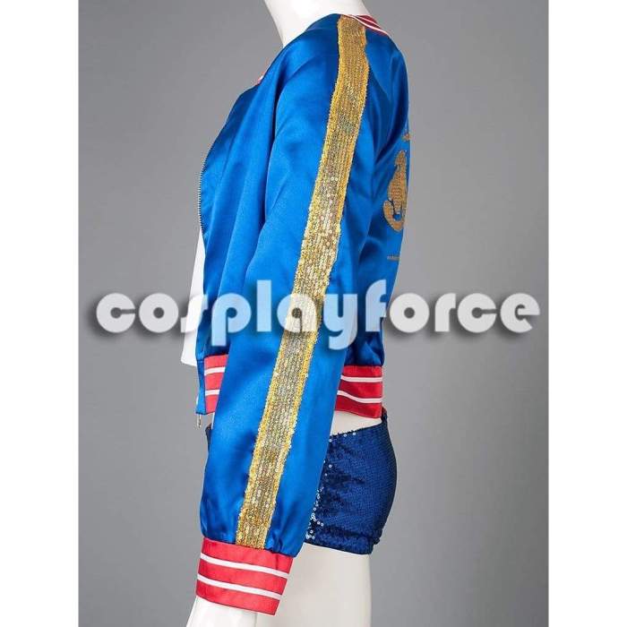 Suicide Squad Harley Quinn Cosplay Costume ONLY JACKET
