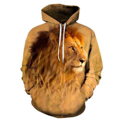 Golden Eye Lion 3D - Sweatshirt, Hoodie, Pullover