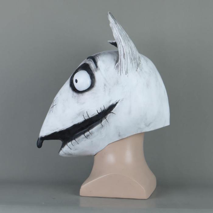 New Frankenweenie Mask Cosplay Sparky Masks Animal Dog Mask Halloween Party Scary Prop