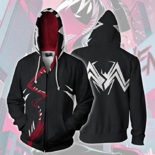 Spider-Man Hoodie - Venom Vs. Carnage Zip Up Hoodie Csos136