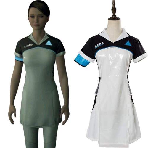 Detroit: Become Human Kara Housekeeper Ax400 Android Uniform Suit Cosplay Costume