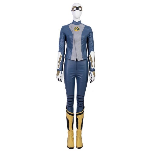 The Flash Season 5 Flash Daughter Nora Costume Halloween Cosplay Costume Outfit