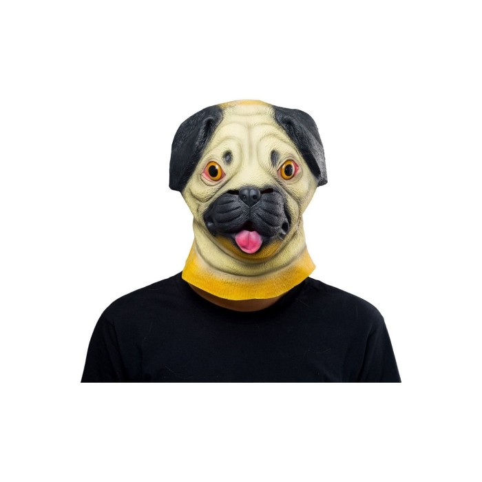Sharpei Dog Mask Halloween Animal Latex Masks Full Face Mask Adult Cosplay Prop