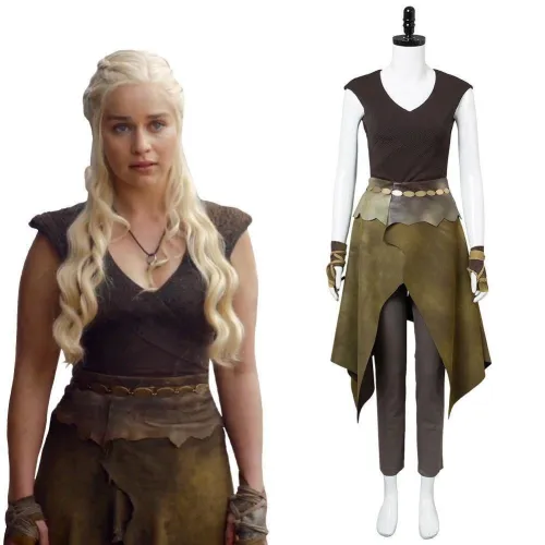 Got Game Of Thrones Season 6 Daenerys Targaryen Dany Mother Of Dragon Outfit Cosplay Costume