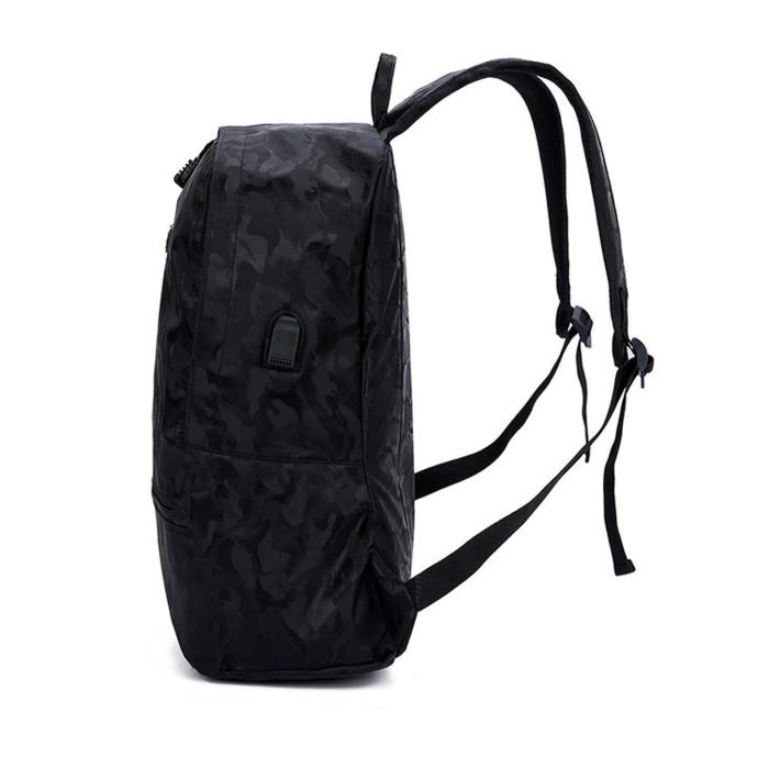 Fortnite Backpack School Bag Usb Charger