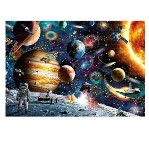 Children Pieces House Puzzle